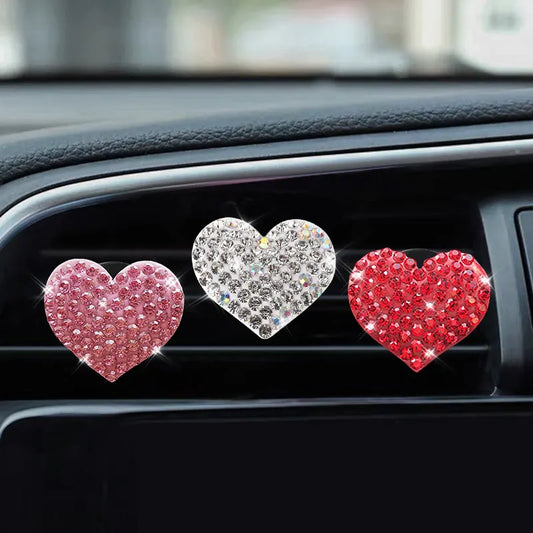 Heart-shaped Car Air Outlet Clip